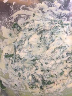 LASAÑA DE ESPINACAS, JAMON Y QUESO