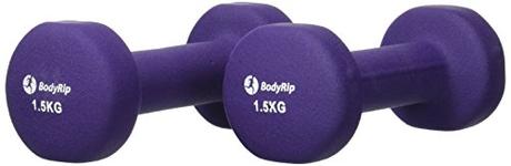 BodyRip - Mancuernas (neopreno, 2 x 1,5 kg)