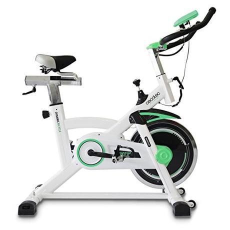 Bicicleta de Spinning Extreme de Cecotec. Uso profesional. Pulsómetro. pantalla LCD, Resistencia variable. Estabilizadores. SilenceFit. Completamente regulable.