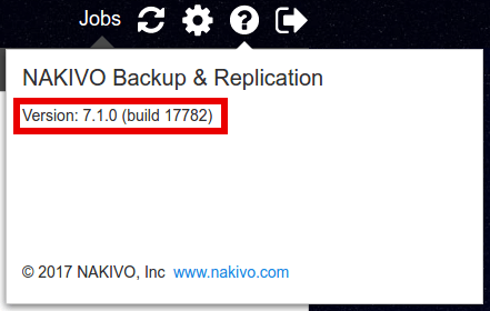 update Nakivo B&R EC2 AWS