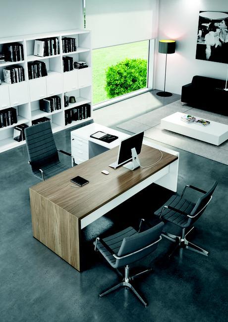 4 pasos para oficinas funcionales, ejemplos e imágenes oficinas-funcionales-modernas