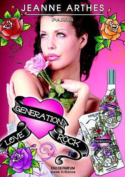 Sorteo de una Fragancia Love Generation Rock de Jeanne Arthes