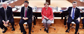 Las potencias ponen su mirada en presidente argentino