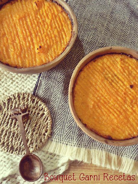 Pastel del pastor en versión vegetariana