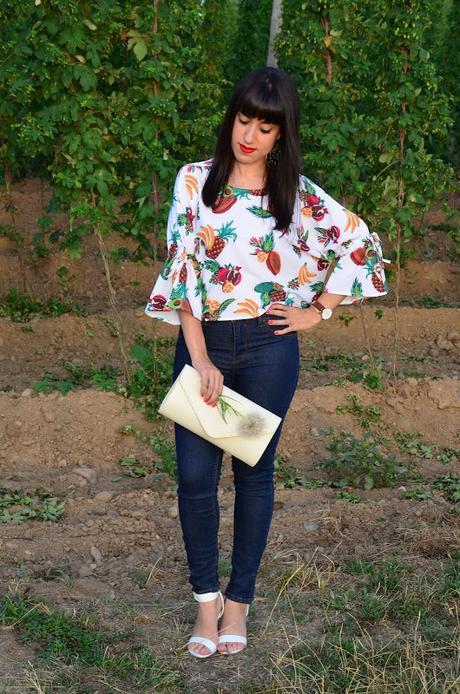 Blusa de frutas