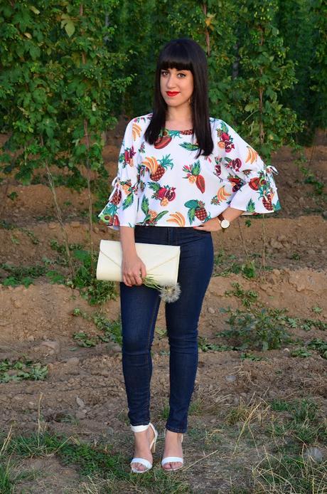 Blusa de frutas