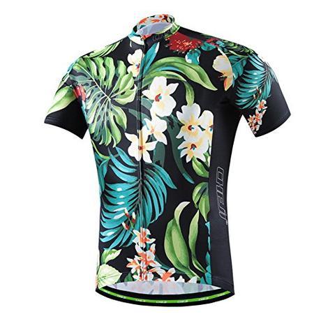 Free Fisher Verano Hombres Mujeres Unisex Jersey cortos Mangas cortas de Ciclismo Ropa Maillot Transpirable, 11, XL