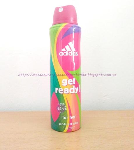 DESODORANTE GET READY! FOR HER: Un buen desodorante Adidas