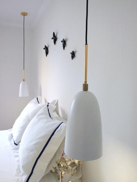 Mis nuevas lámparas en el dormitorio de Sklum