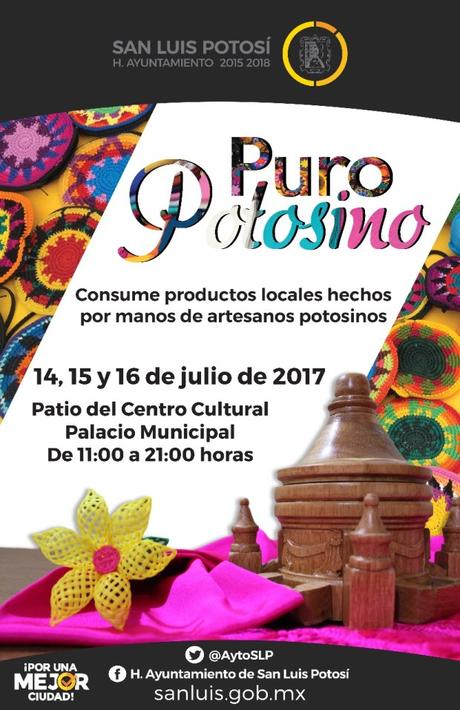 Invitan a la Feria Artesanal de Puro Potosino