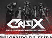 Crisix cierran cartel live madness metal fest