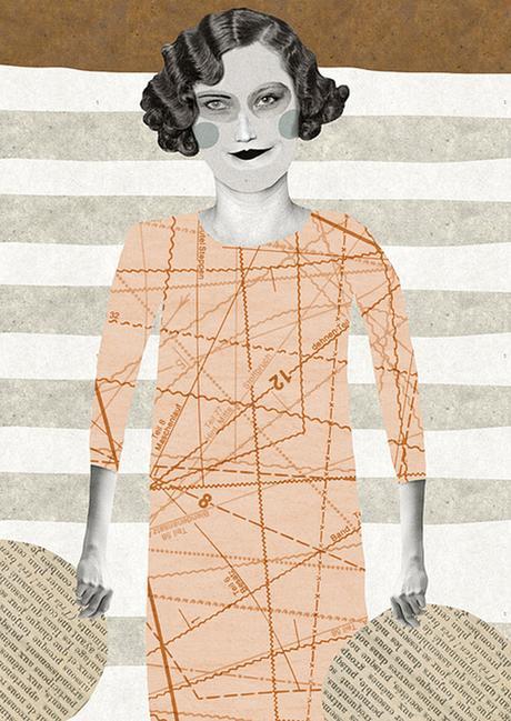 Ilustración y collage: Mathilde Aubier