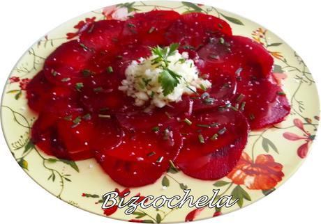 CARPACCIO DE REMOLACHA