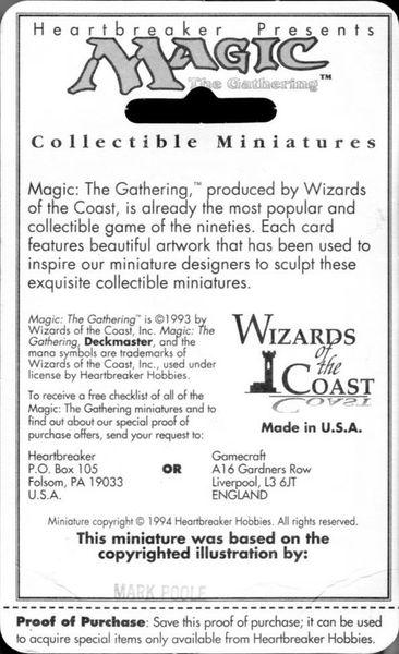 Las miniaturas de Magic The Gathering, por Heartbreaker (1994)