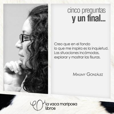 Entrevista | Mis #5preguntasyunfinal en La Vaca Mariposa Libros