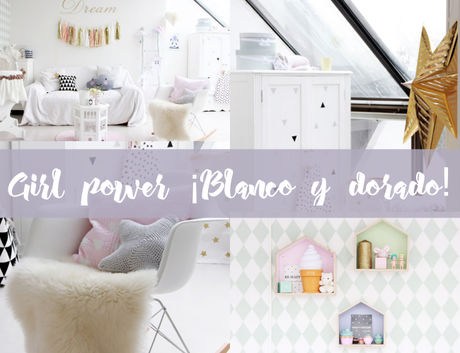 Girl power ¡Blanco y dorado! Girl power ¡Blanco y dorado!
