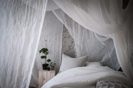 Mosquiteras que velan tu sueño...