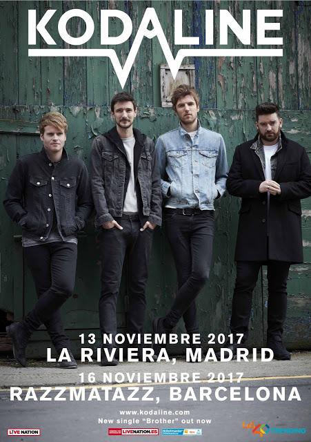 Kodaline ,nueva gira española para este otoño