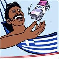 La miserable e hipócrita Alemania engorda a costa de la aplastada Grecia