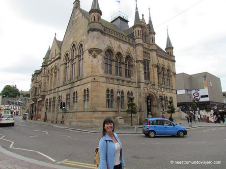 Inverness; capital de las Highlands de Escocia