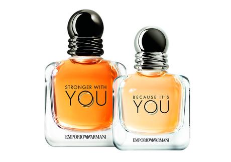 Because It’s You & Stronger With You, una historia de amor entre fragancias de Emporio Armani