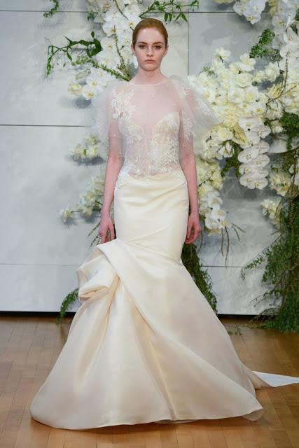 Los vestidos más románticos y sofisticados de Monique Lhuiller para el 2018