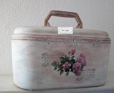 Reciclando: De caja de herramientas a maletín muy vintage