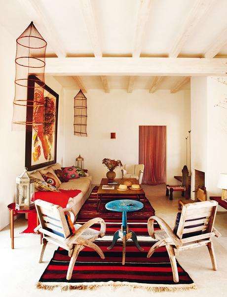 casa en Formentera estilo mediterraneo bohemio