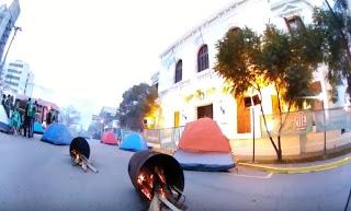 ATE acampa frente a Casa de Gobierno (Río Negro)
