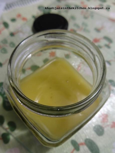 VINAIGRETTE SIMPLE / SIMPLE VINAIGRETTE / VINAGRETA SIMPLE / صلصة سهلة