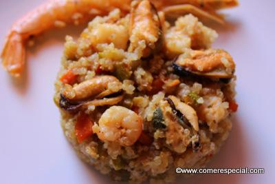 Quinoa  a la marinera