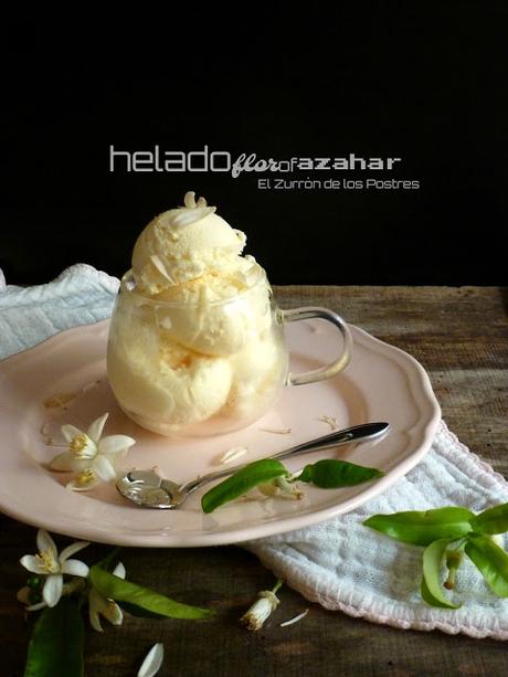 Helado Flor de Azahar