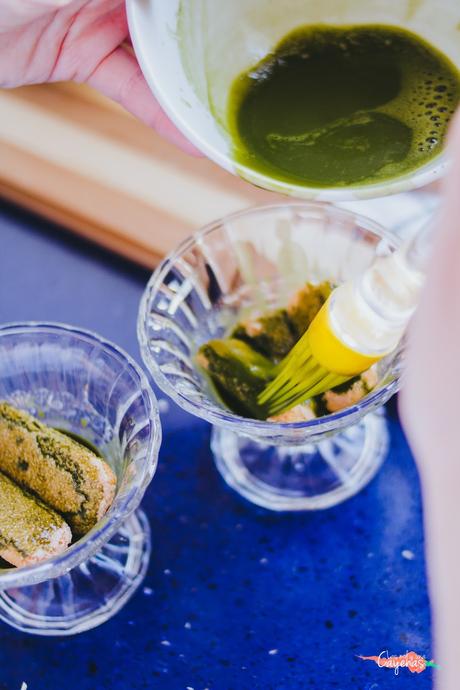 Tiramisú de Té Matcha