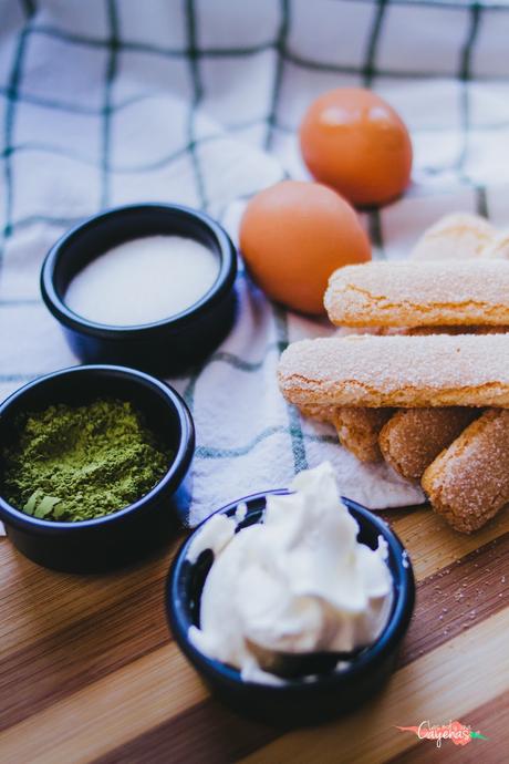 Tiramisú de Té Matcha