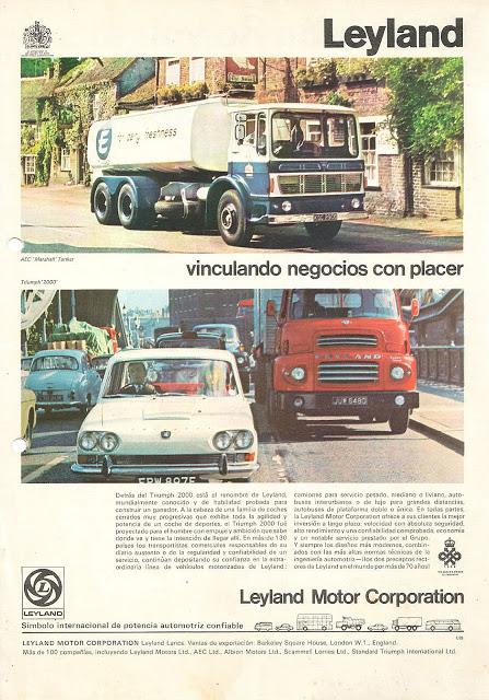 Los vehículos Leyland
