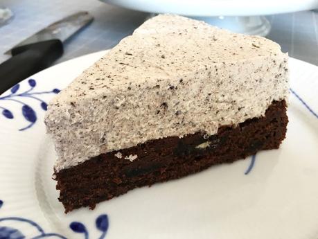 tarta oreo tarta facil tarta de galletas oreo tarta de chocolate y nata tarta con relleno oreo recetas delikatissen postres delikatissen brownie con oreo 