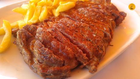 Entrecot de buey la Chimenea de Guadarrama