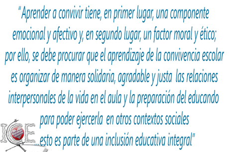 Las conductas disruptivas y su influencia en el aprendizaje y en la convivencia escolar inclusiva. Las conductas disruptivas y su influencia en el aprendizaje y en la convivencia escolar inclusiva.