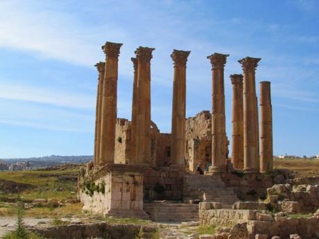 Ruinas de Gerasa o Jerash. Jordania