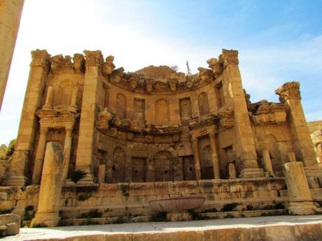Ruinas de Gerasa o Jerash. Jordania