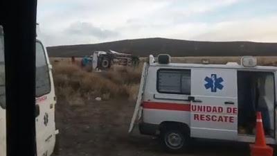 Una mujer murió en un vuelco en la Ruta 237 y dos jóvenes se encuentran graves