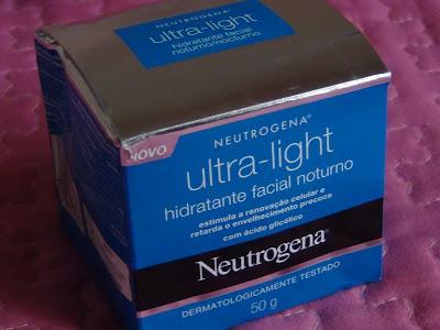 Hidratante facial nocturno Ultra Light | Neutrogena