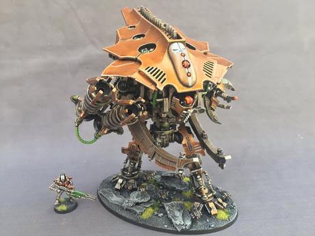 Knight(Caballero) Necron, por Javier Escaño