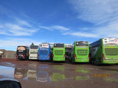 Ruta 237 cortada por acumulación de nieve (Ayer).-