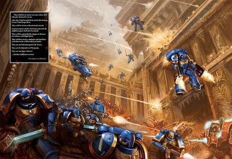Warhammer Community adelanta cosas del nuevo codex marines espaciales (fotos)