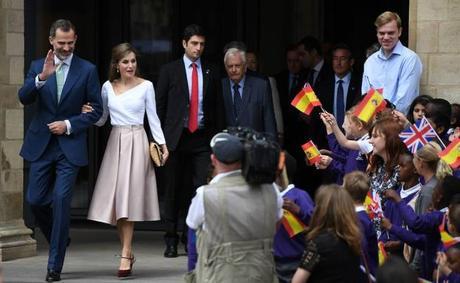 Dña. Letizia en Londres, más aciertos que errores. Mi crónica para el diario El Correo