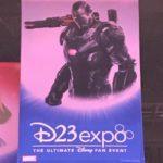 Logo 10º aniversario de Marvel Studios y diseños de varios personajes D23 Expo Marvel