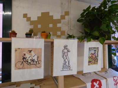 De visita al primer Pixel Meet Market, en Barcelona.