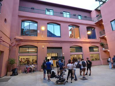 De visita al primer Pixel Meet Market, en Barcelona.