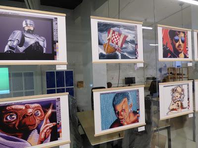 De visita al primer Pixel Meet Market, en Barcelona.